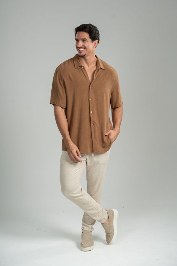 Camisa Great Time - Linha Urban - Marrom