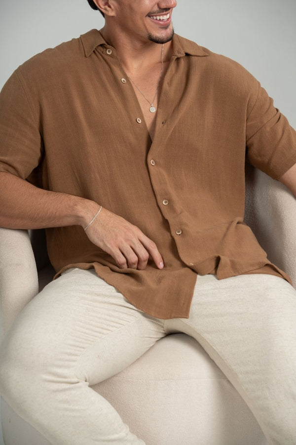 Camisa Great Time - Linha Urban - Marrom