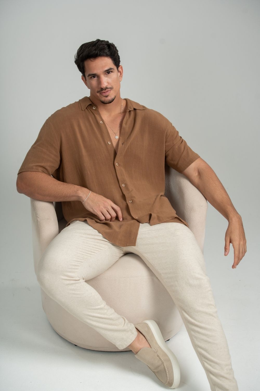 Camisa Great Time - Linha Urban - Marrom