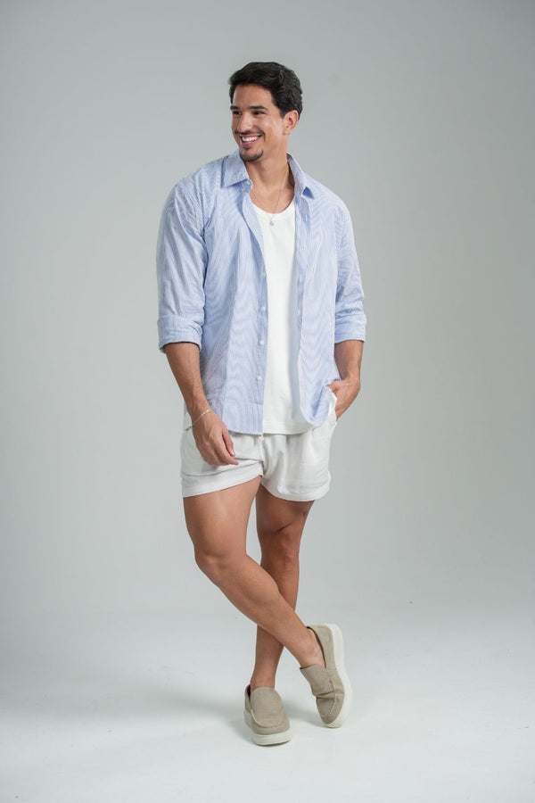 Regata Composição Off White - Linha Essential