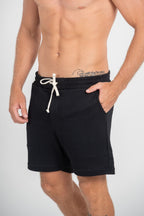 Short Tricô Paradizo Preto - Linha Urban