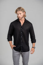 Camisa Positano Preta – Linha Resort