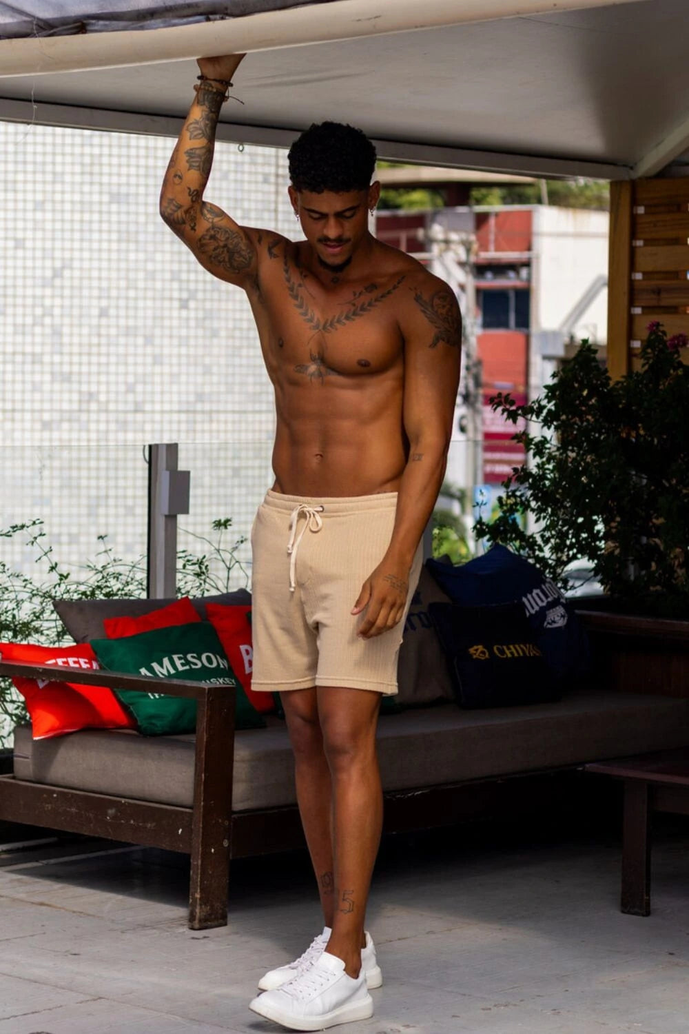 Short Tricô - Linha Urban - Areia
