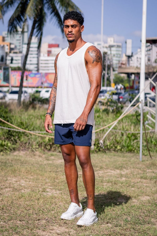 Regata Composição Off White - Linha Essential