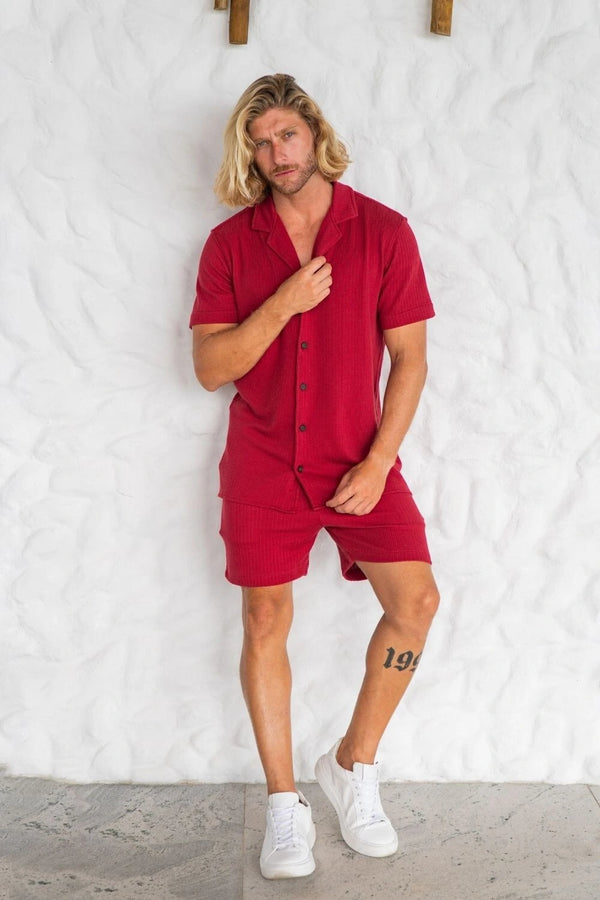 Short Tricô - Linha Urban - Marsala