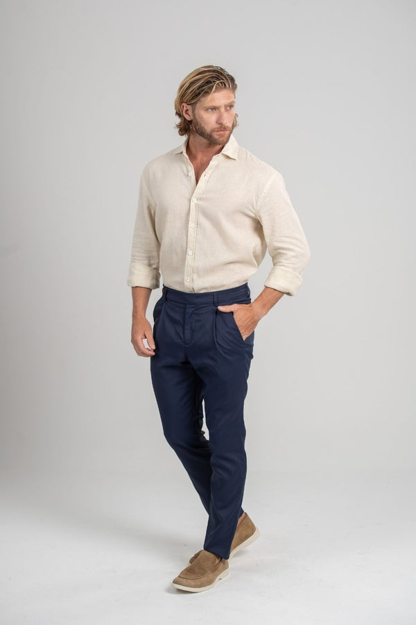 Alfaiataria Felline Azul Escura - Linha Rich