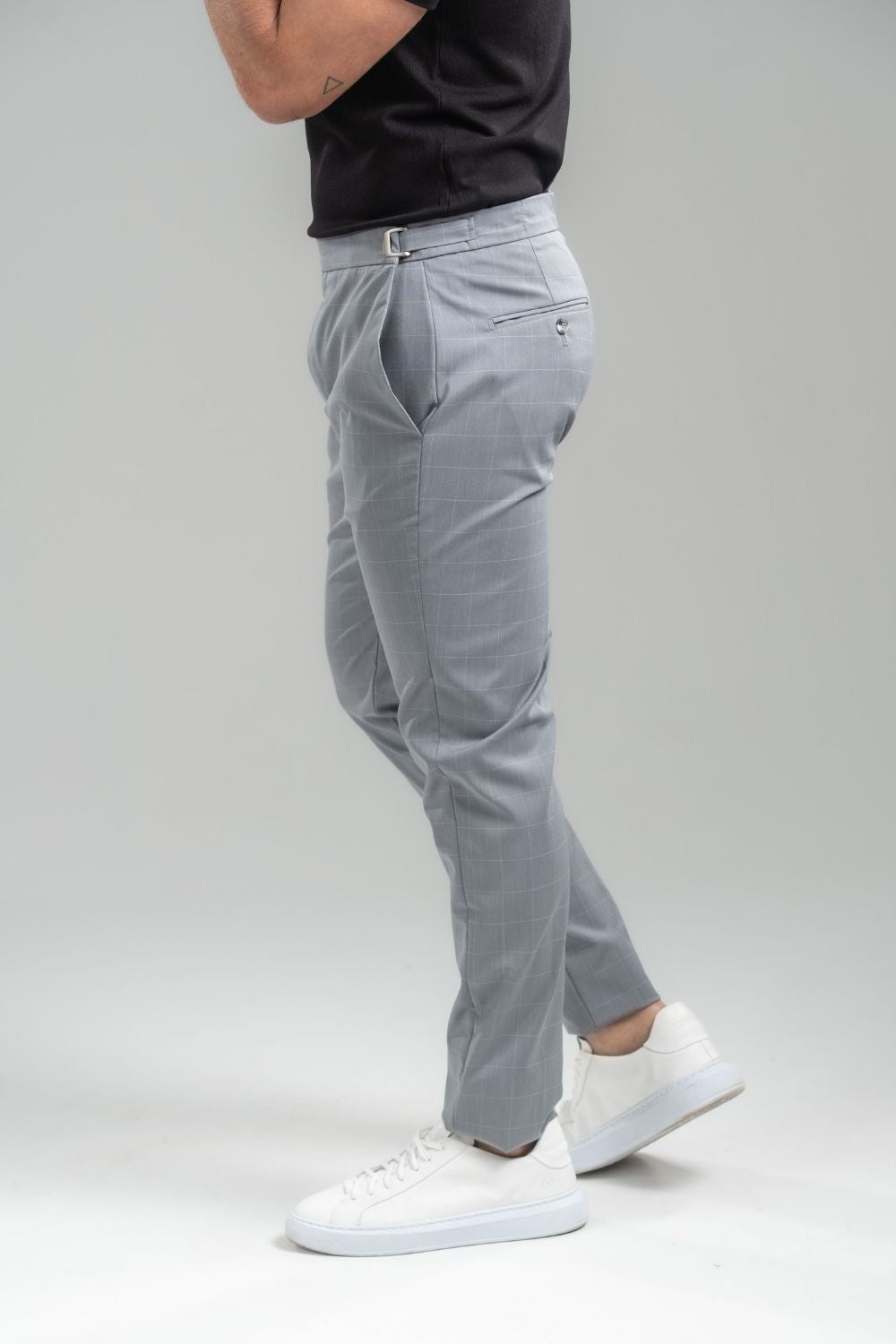 Calça Window Gray Xadrez – Linha Rich