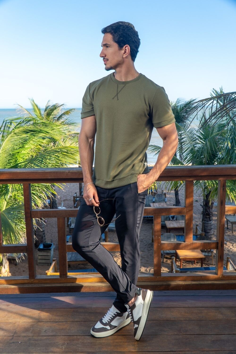 Camiseta Tricô Texturizado Divn – Linha Rich