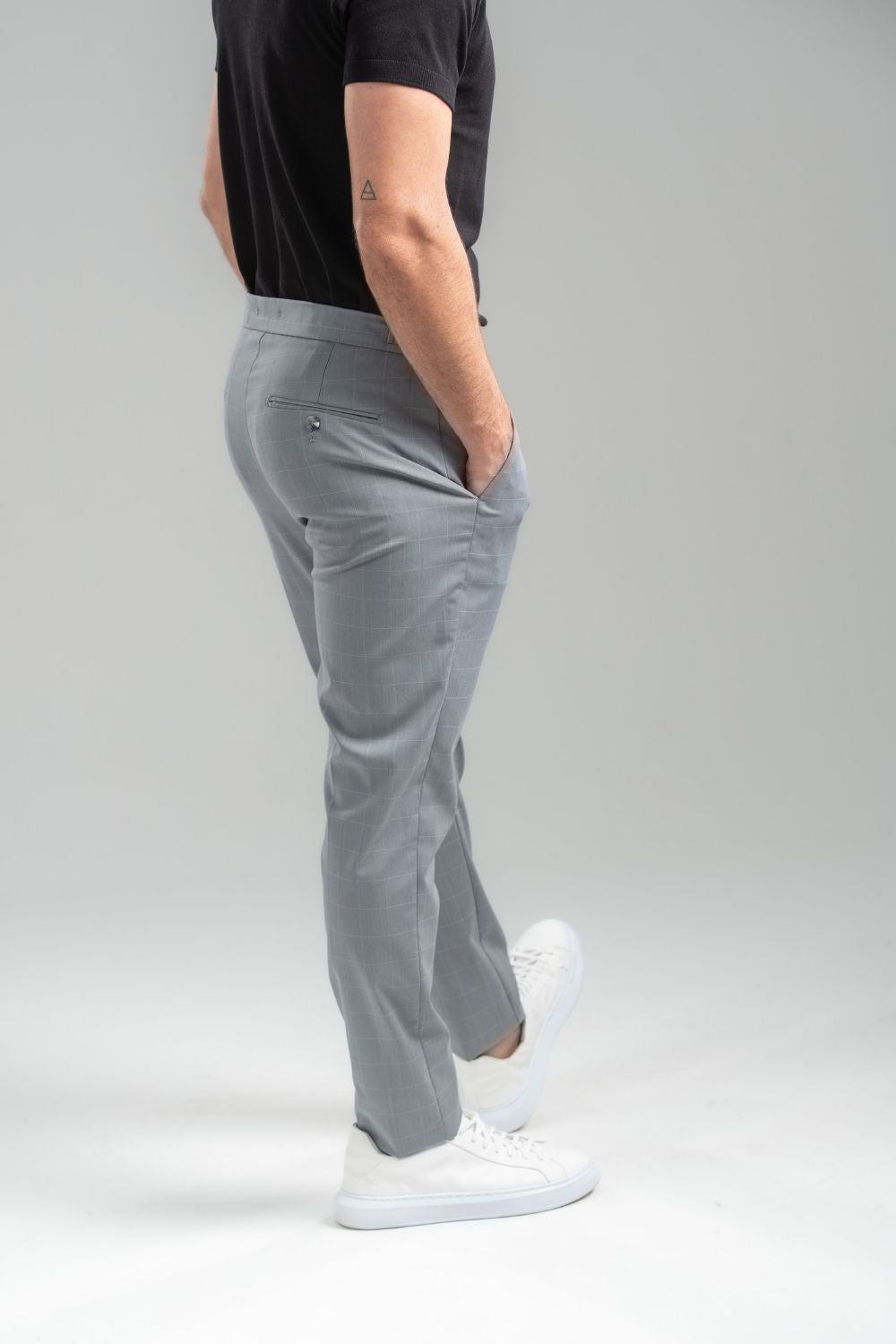 Calça Window Gray Xadrez – Linha Rich