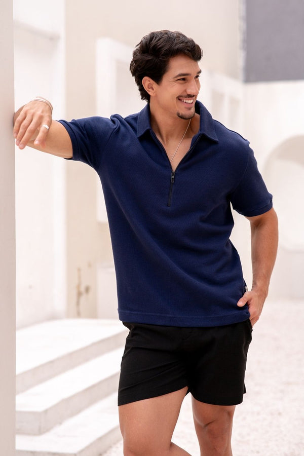 Polo Ravel Azul Marinho - Linha Urban