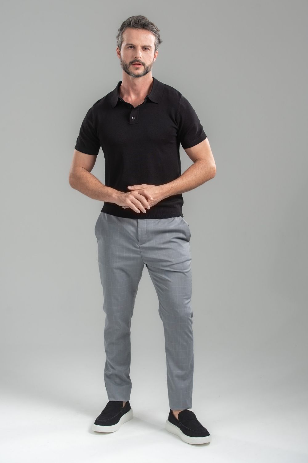 Calça Window Gray Xadrez – Linha Rich