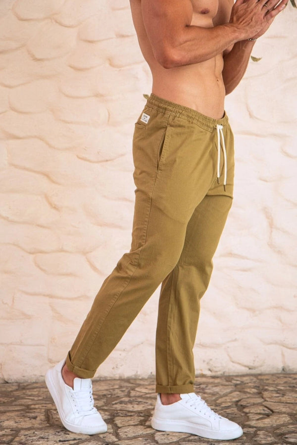 Calça Urban Sarja com Elastano - Linha Urban - Verde Oliva