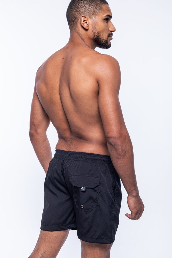 Short Sport Curto Tecido Tecnológico Preto