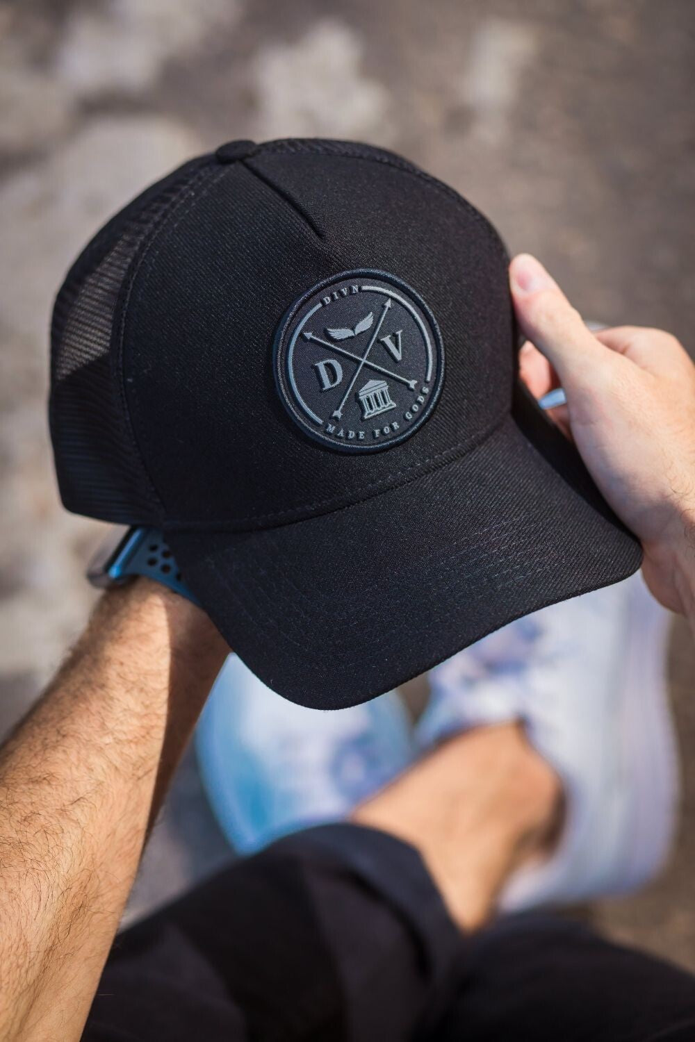 Boné Trucker Blackout - Linha Urban