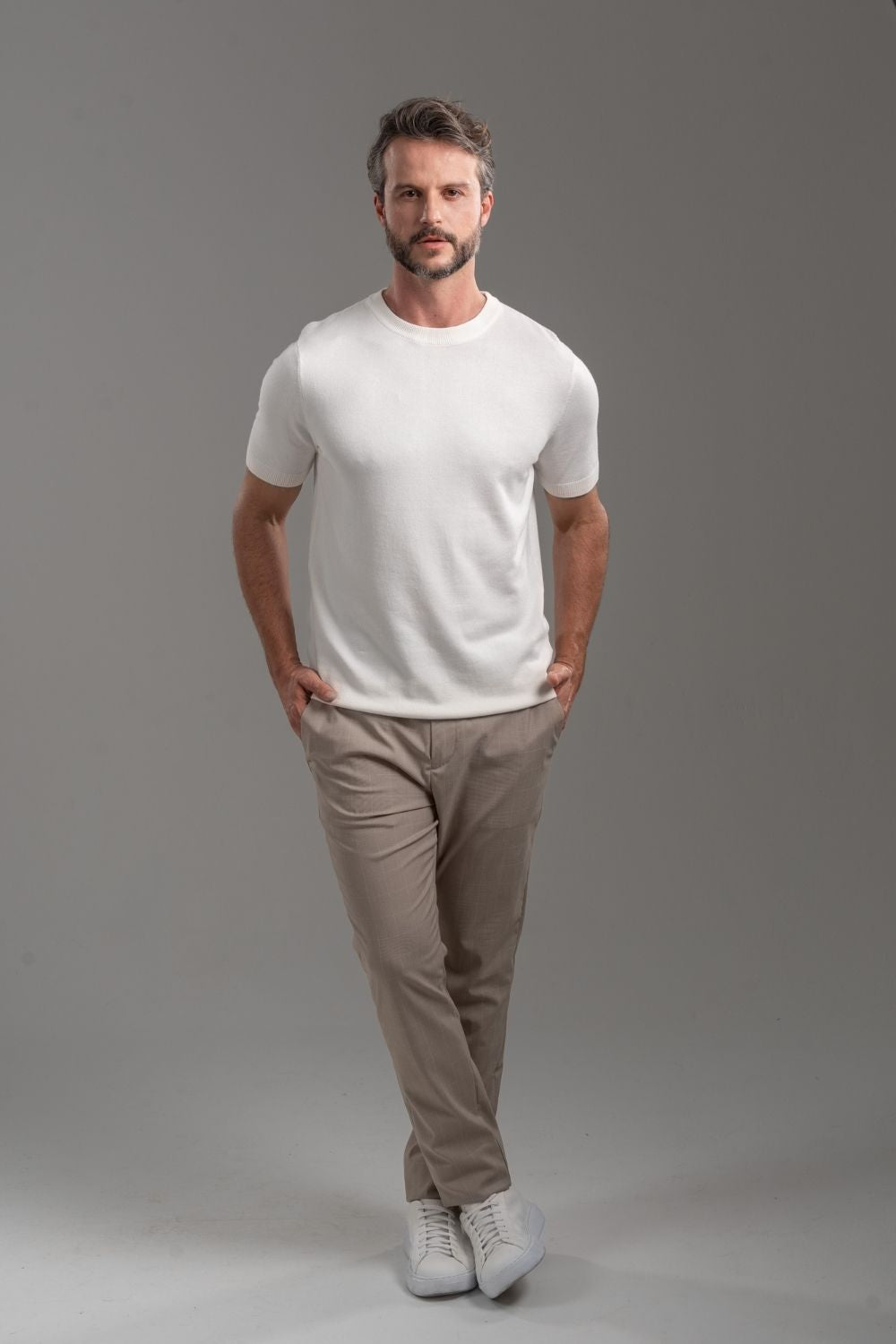 Calça Window Khaki Xadrez – Linha Rich
