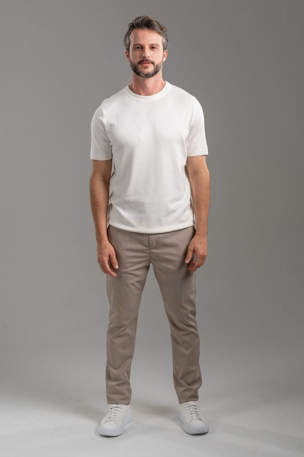 Calça Window Khaki Xadrez – Linha Rich