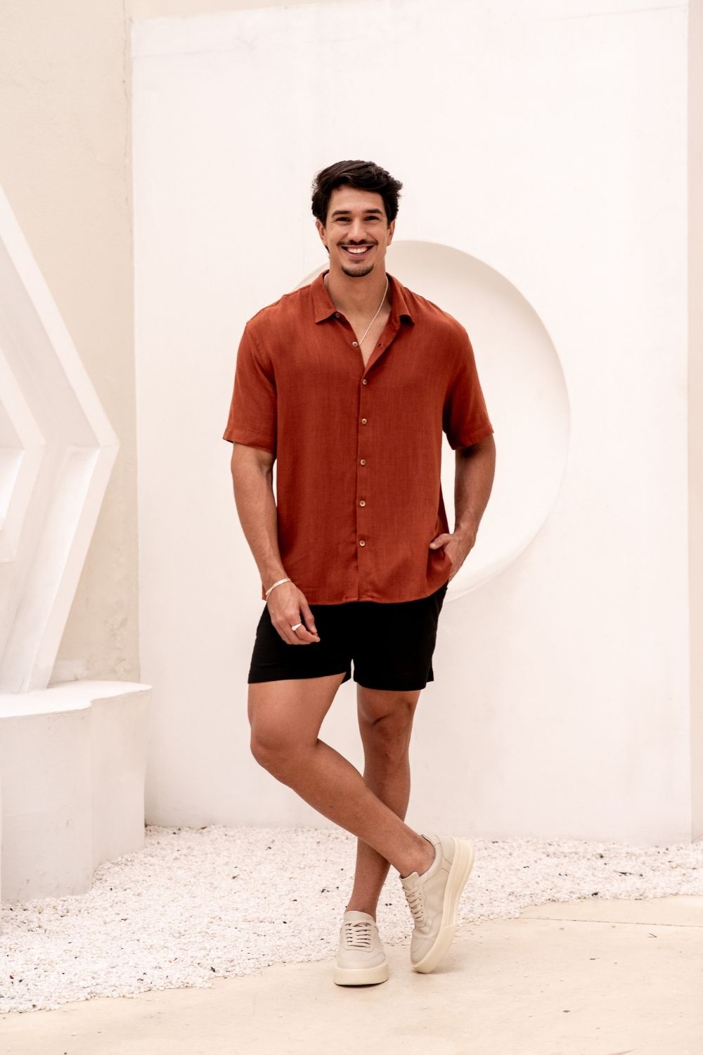 Camisa Great Time - Linha Urban - Terracota