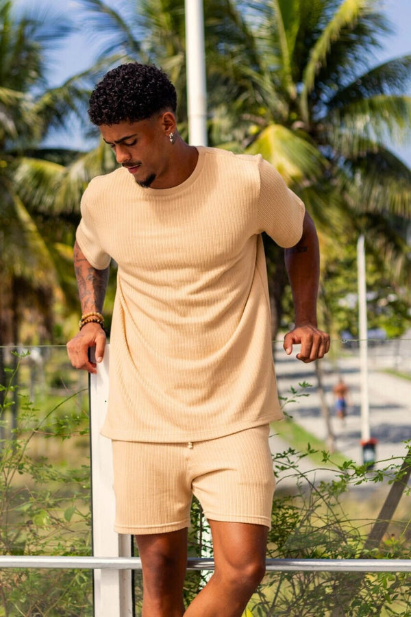 Short Tricô - Linha Urban - Areia