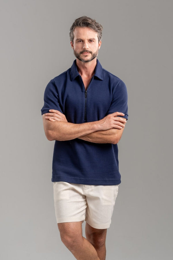 Polo Ravel Azul Marinho - Linha Urban