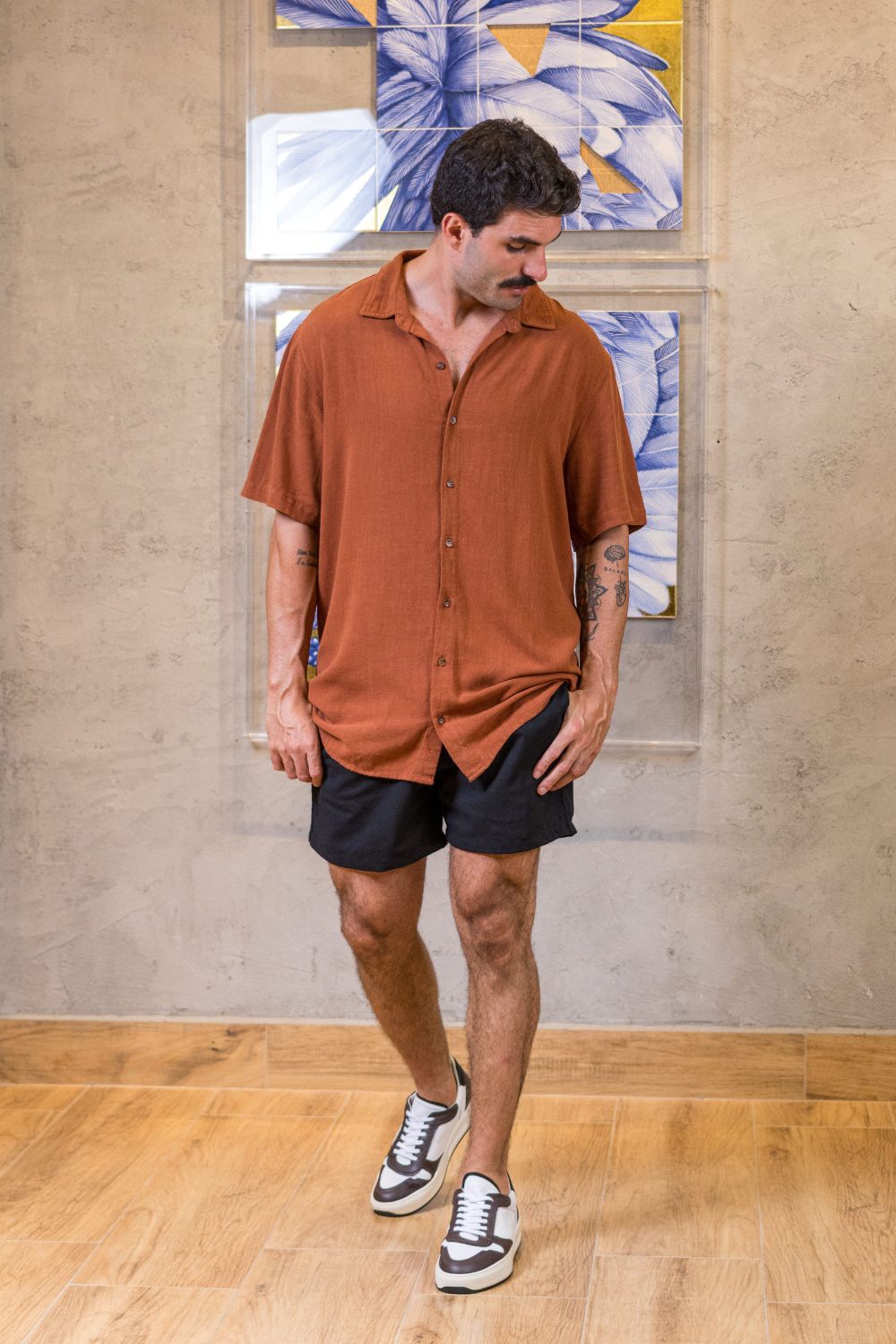 Camisa Great Time - Linha Urban - Terracota