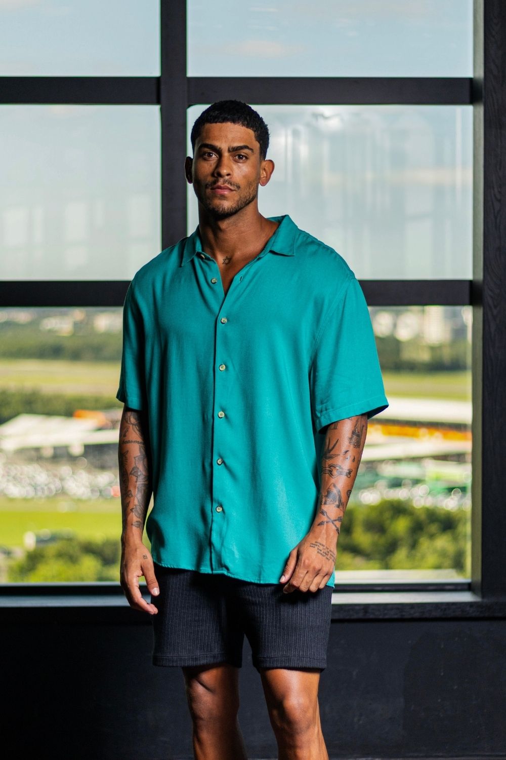 Camisa Easy Vibe Verde Jade - Linha Urban