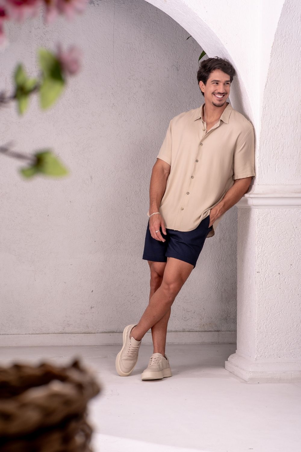 Camisa Easy Vibe - Linha Urban - Bege Acizentado