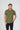 Camisa Polo Rich Tricô Texturizada Sem Botão - Linha Rich - Verde Militar