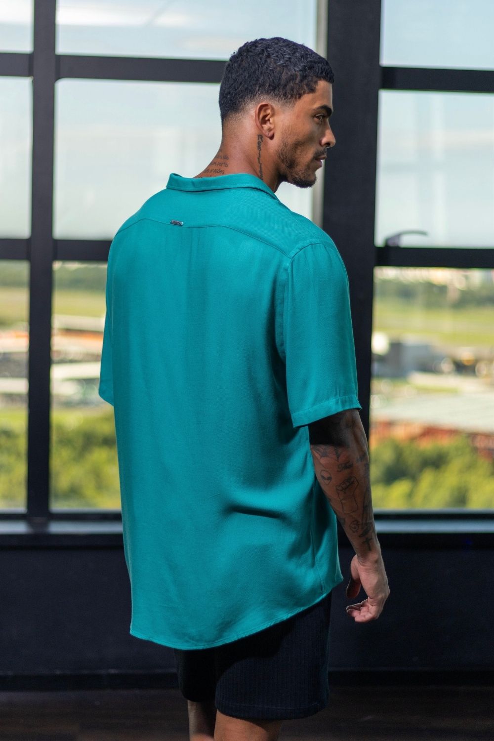 Camisa Easy Vibe Verde Jade - Linha Urban
