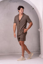 Camisa New Paradizo Verde Acinzentado - Linha Urban