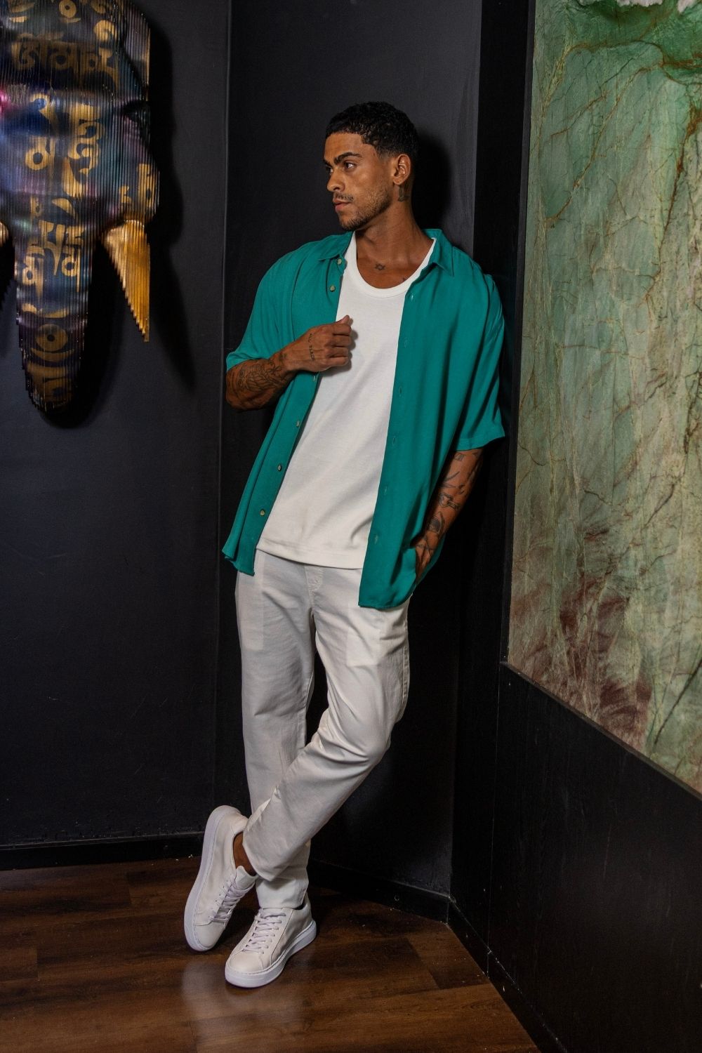 Regata Long Style Off White - Linha Urban