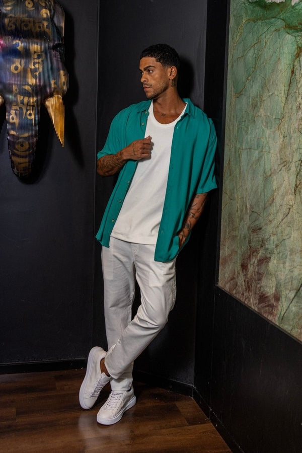 Regata Long Style Off White - Linha Urban