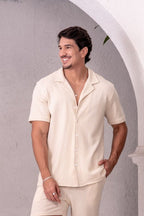 Camisa New Paradizo Bege Claro - Linha Urban