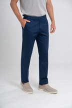 Calça Luxor Alfaitaria Egípcia Azul - Linha Rich