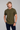 Camiseta Rich Textura Gola Média - Linha Rich - Verde Militar