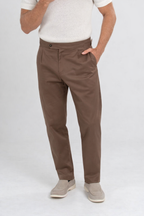 Calça Visconti Egípcio Marrom - Linha Rich