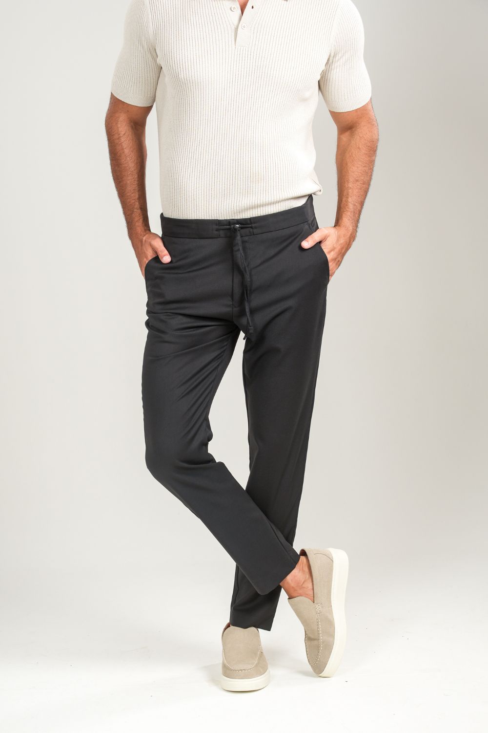 Calça Vance Casual Preta – Linha Essential