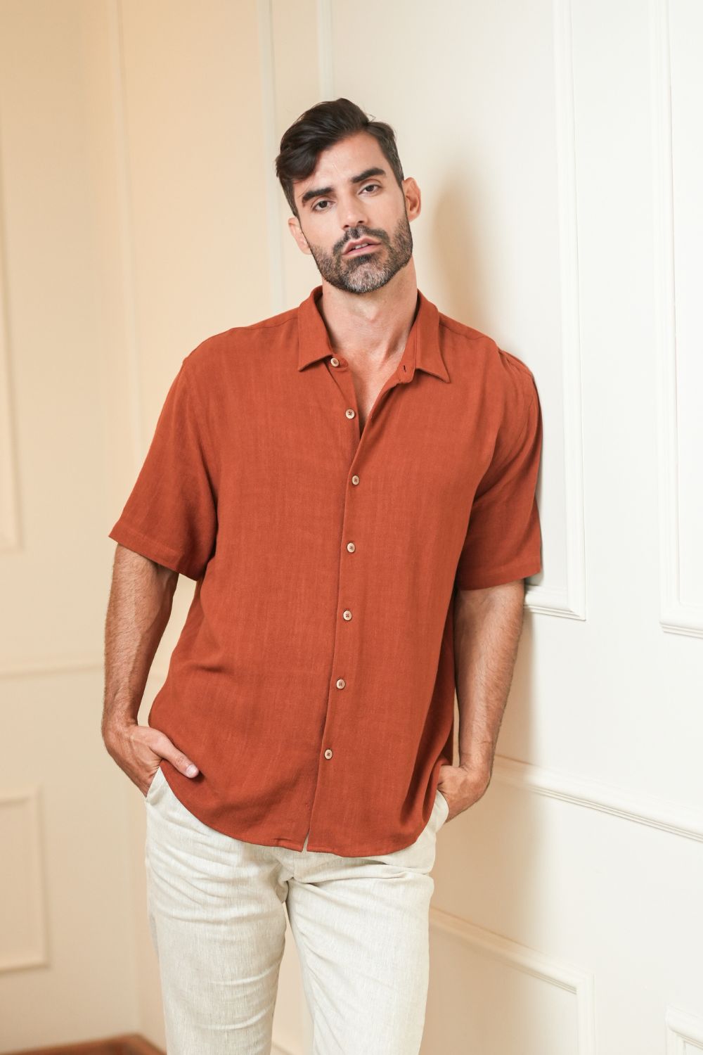 Camisa Great Time - Linha Urban - Terracota