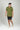 Camisa Polo Rich Tricô Texturizada Sem Botão - Linha Rich - Verde Militar