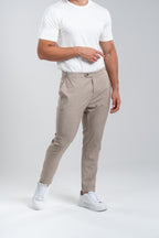 Calça Window Khaki Xadrez – Linha Rich