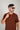 Camisa Henley Gold Manga Curta - Linha Essential - Marrom