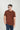 Camisa Henley Gold Manga Curta - Linha Essential - Marrom