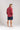 Camisa Amalfi 100% linho Cereja - Linha Resort