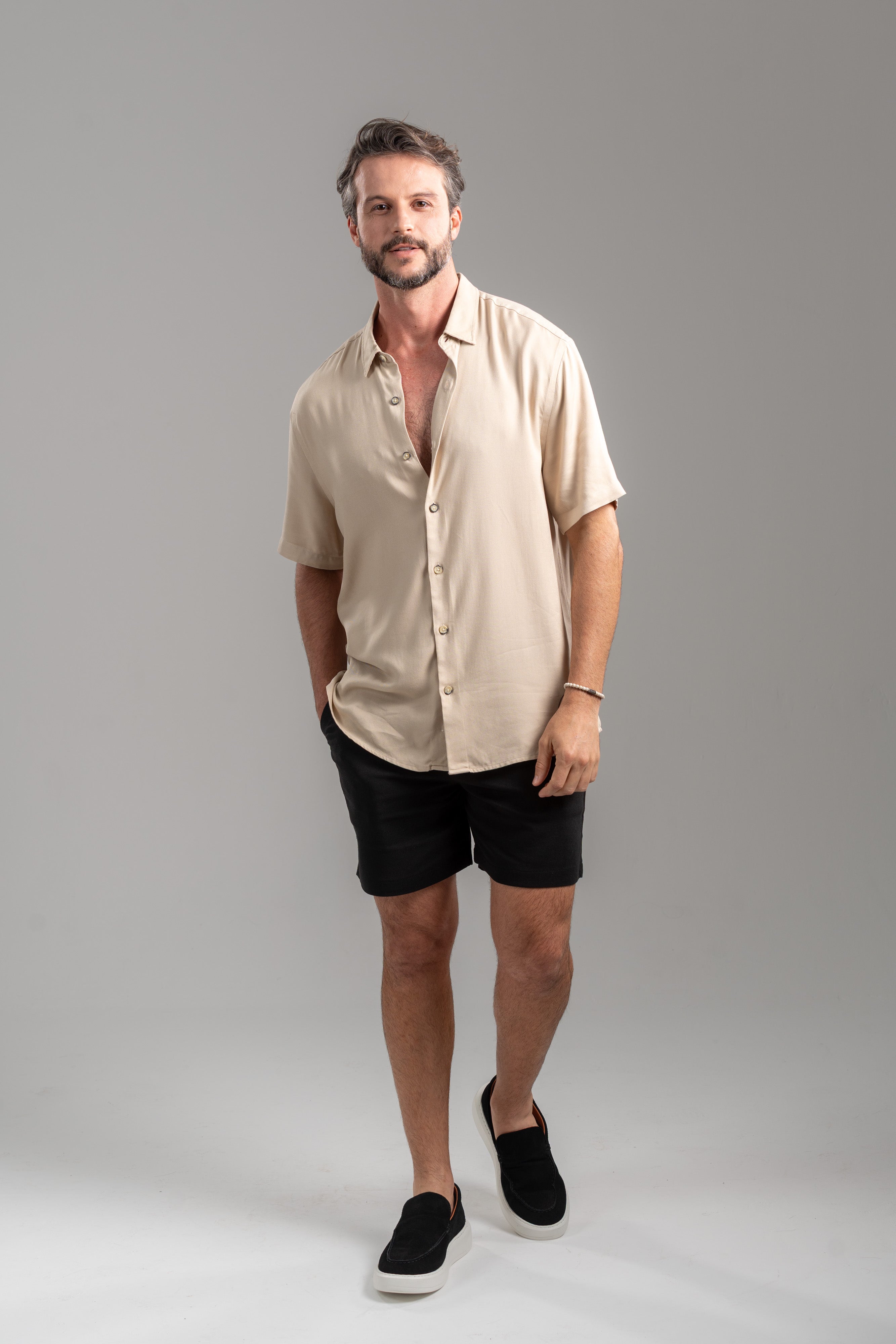Camisa Easy Vibe - Linha Urban - Bege Acizentado