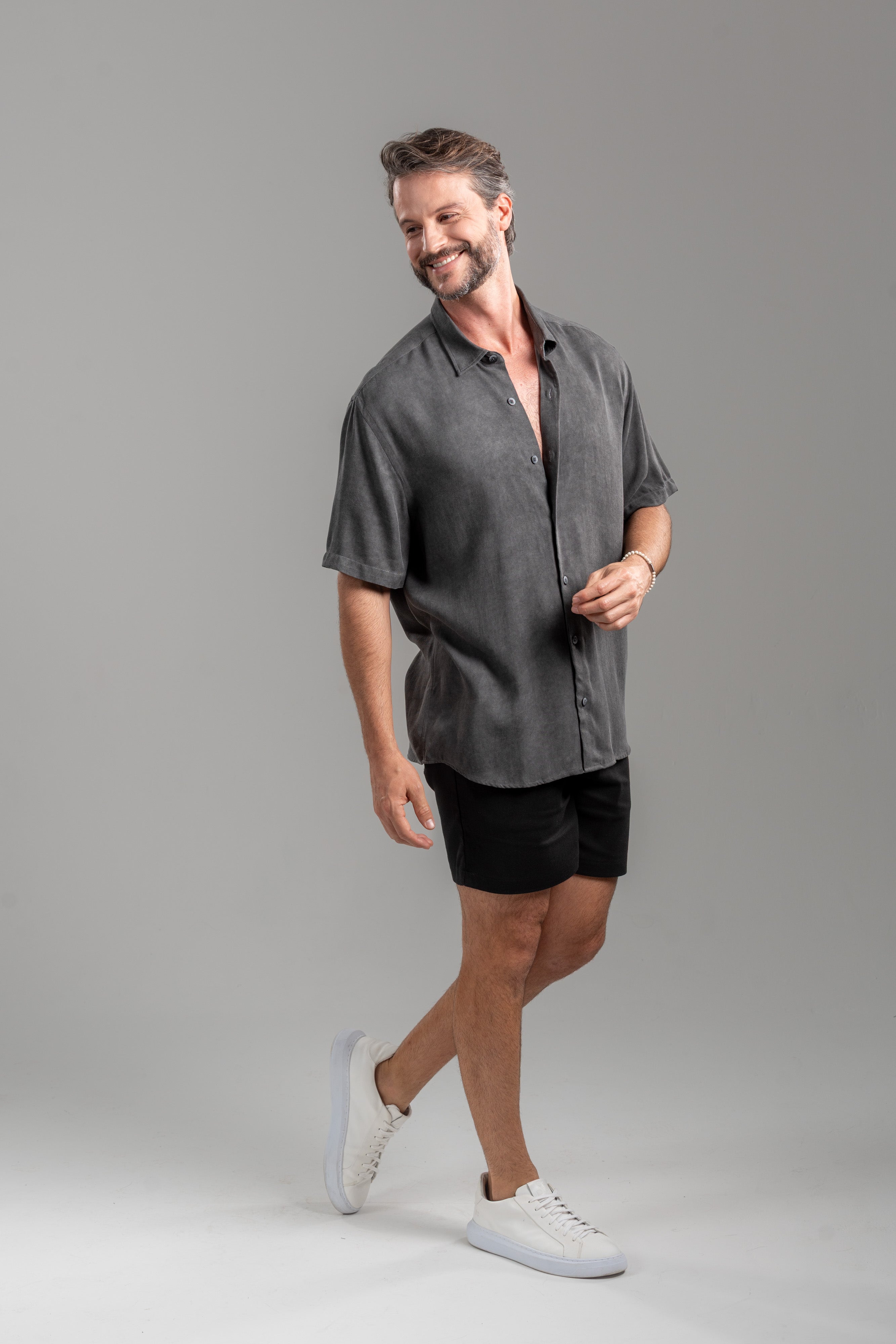 Camisa Easy Vibe Vintage Preta - Linha Urban