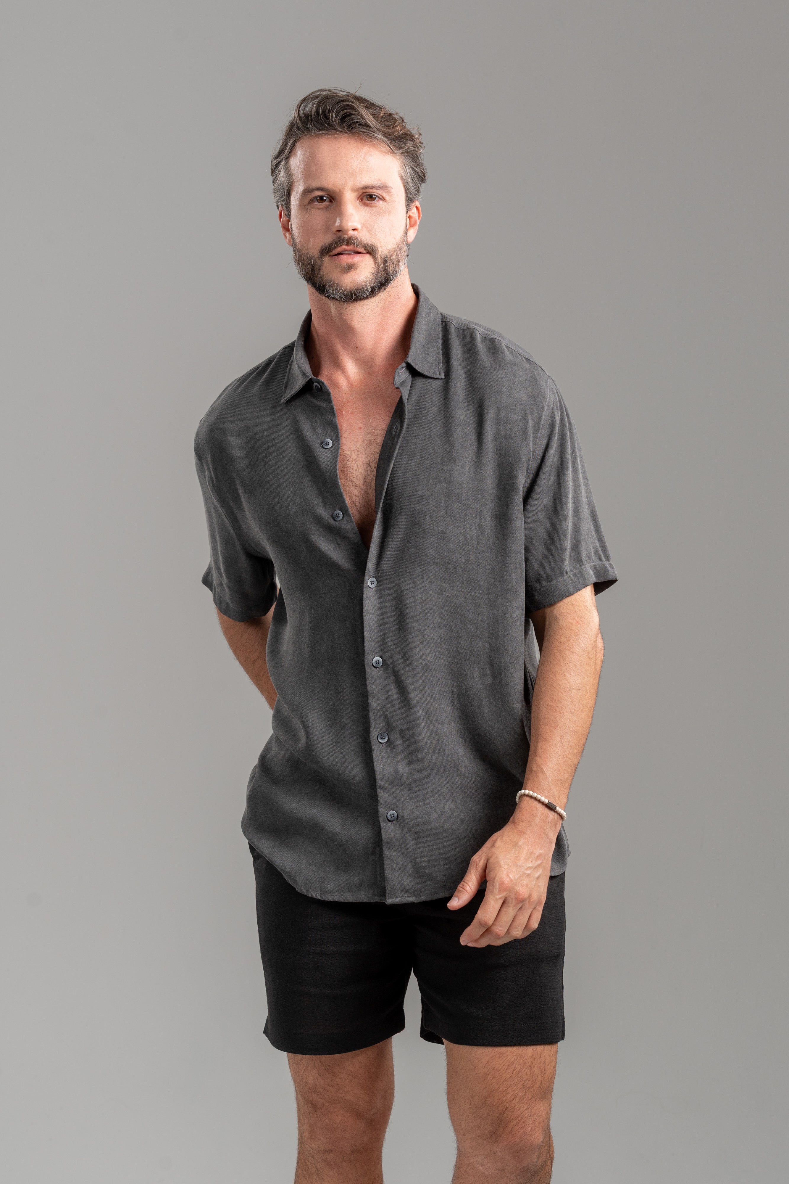 Camisa Easy Vibe Vintage Preta - Linha Urban